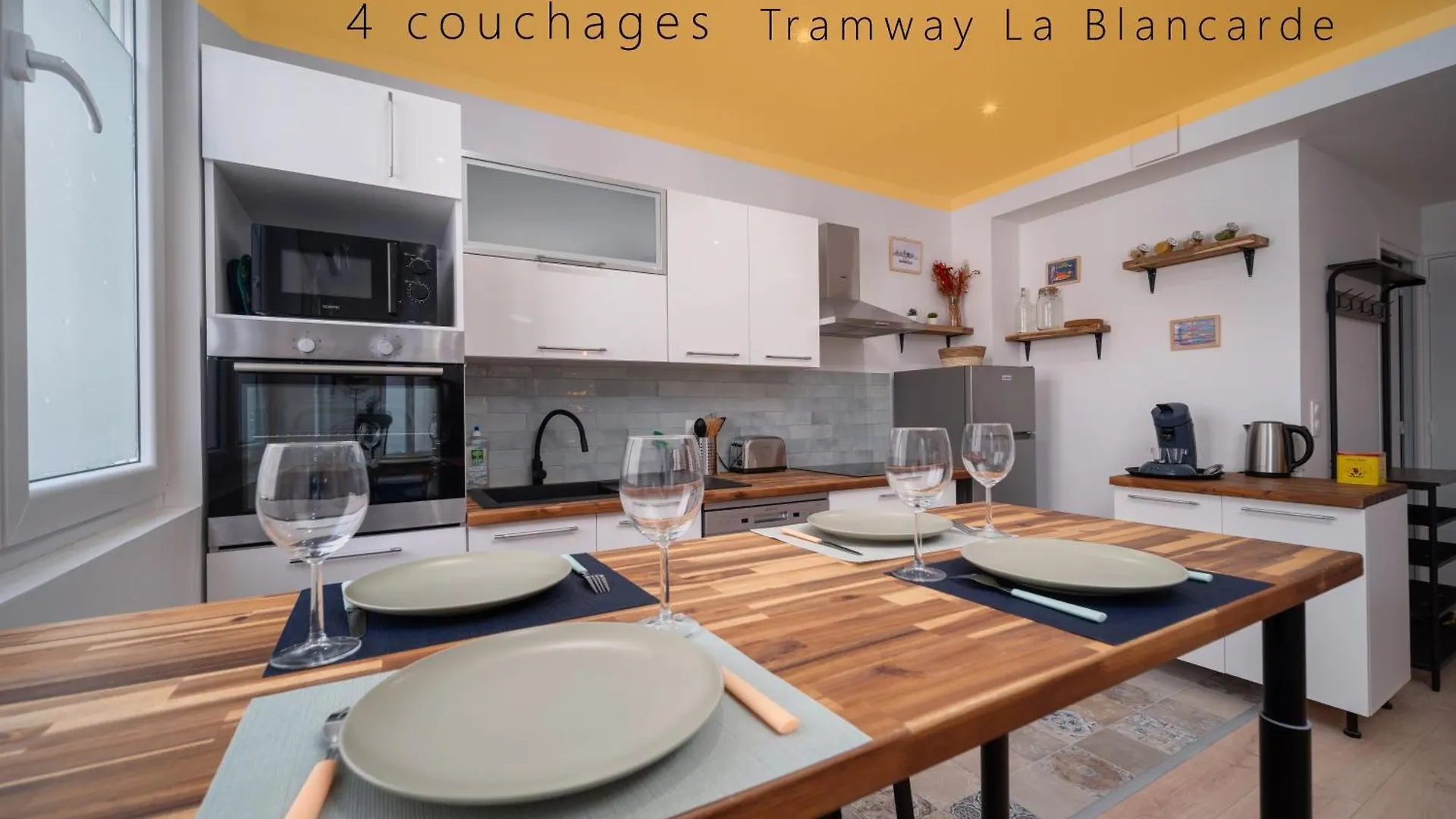 Appartement Neuf Climatise Tout Equipe 4 Personnes Gare De La Blancarde Marseille